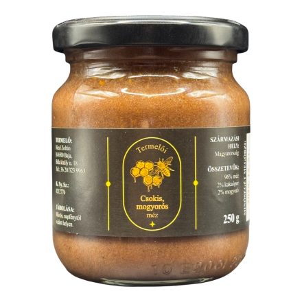 Csokis, mogyorós méz